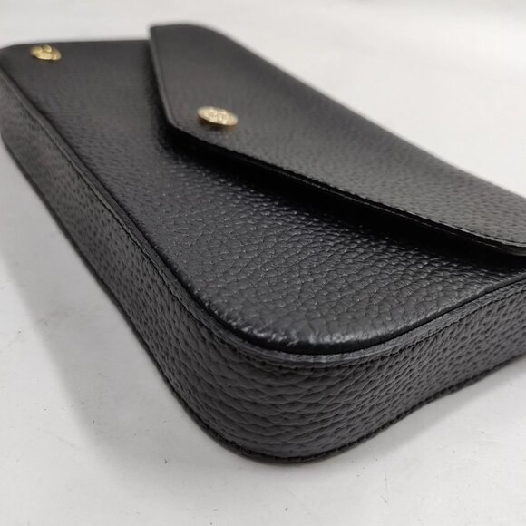 ADMJ Clutch Bag Black Leather mon-312-091325 - Picture 5 of 9